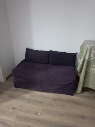 Sofá cama 135cm morado