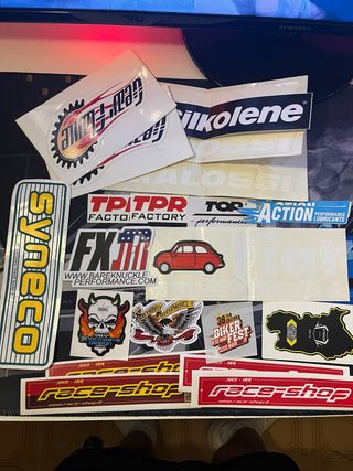 Set di Sticker Vari Marche Moto e Auto