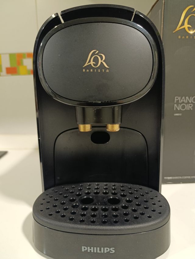 Cafetera L'or Barista Piano Noir Philips