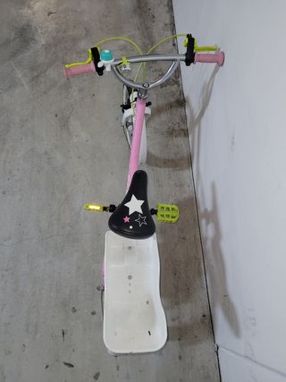 Bicicleta niña Btwin Princess 16” rosa