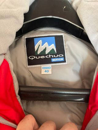 Mono de esquí Decathlon Rojo Talla 40