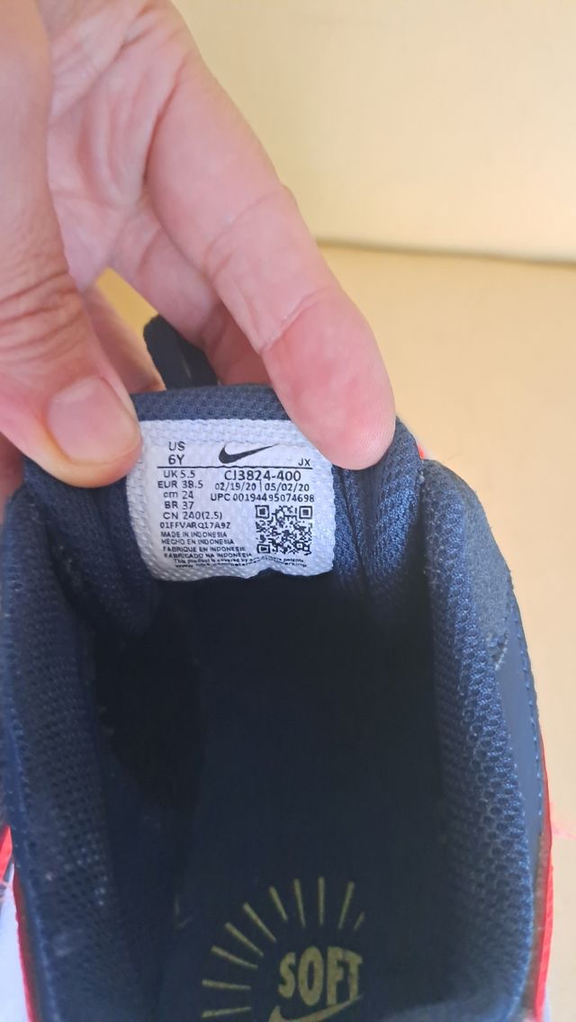 Zapatillas Nike Air Max Fusión Talla 38.5