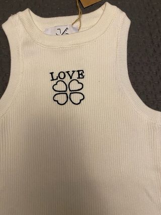 Top Halter Love Talla Única