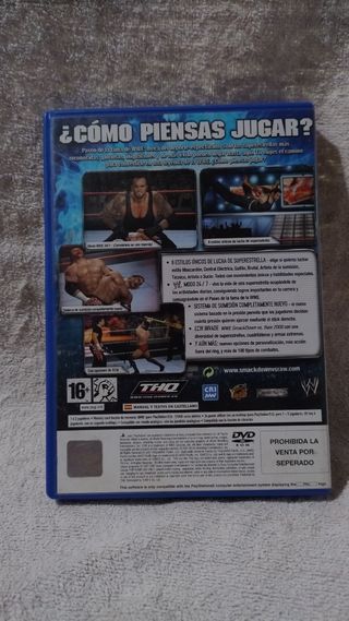 Smackdown vs Raw 2008 PS2