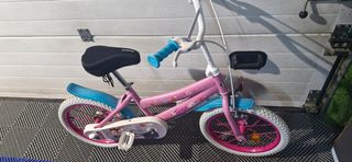 Bicicleta infantil rosa