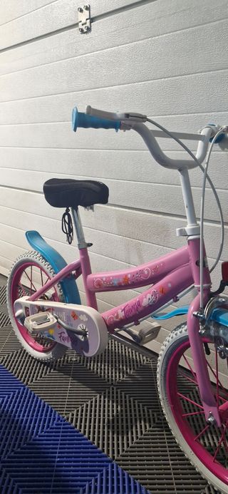 Bicicleta infantil rosa