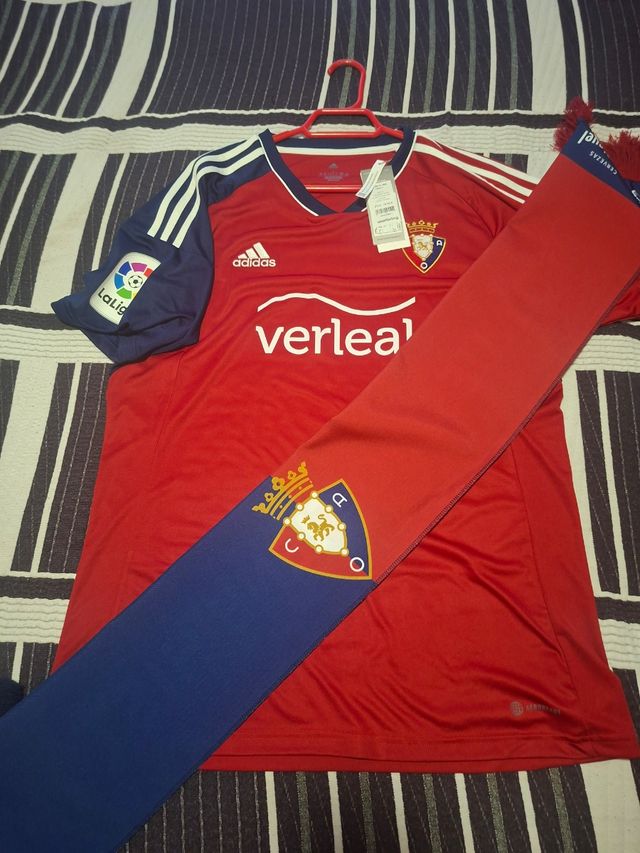Camiseta Osasuna Adidas Talla L Temporada 22-23