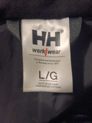 Chaqueta de trabajo naranja reflectante