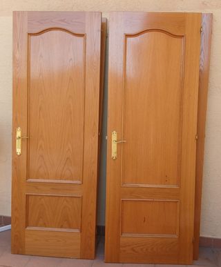 5 Puertas de Madera Maciza