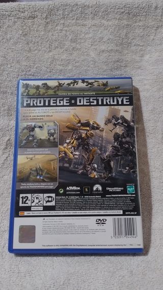 Transformers: The Game PS2 Activision