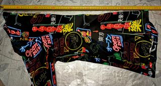 Chaqueta Americana Estampado Neón Tokyo Talla 3XL