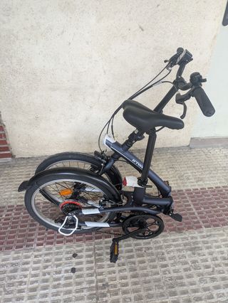 Bicicleta plegable Btwin como nueva
