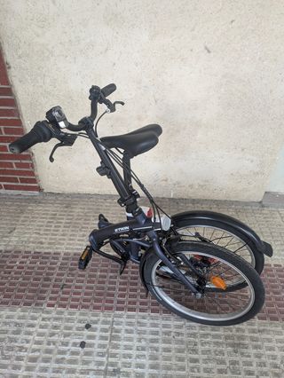 Bicicleta plegable Btwin como nueva