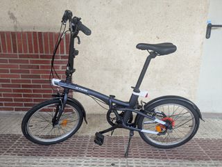 Bicicleta plegable Btwin como nueva