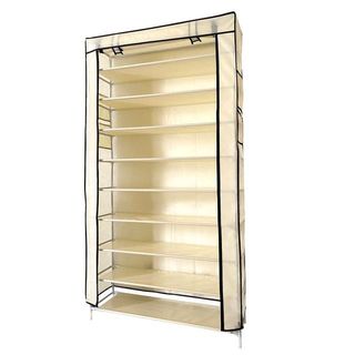 Armario Zapatero Tela Beige 160x88