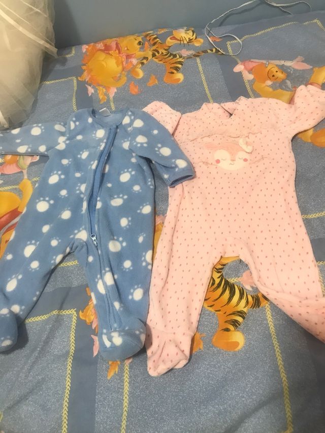 Dos pijamas para bebé de 3 meses