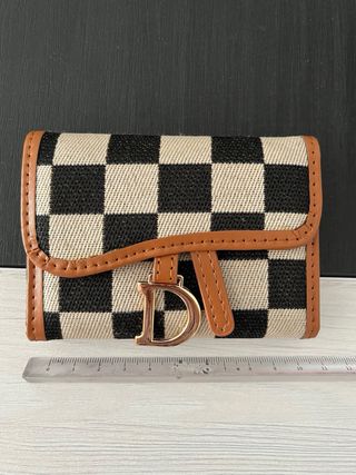 Cartera Dior dorada