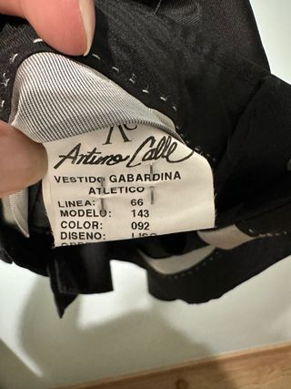 Traje de hombre negro