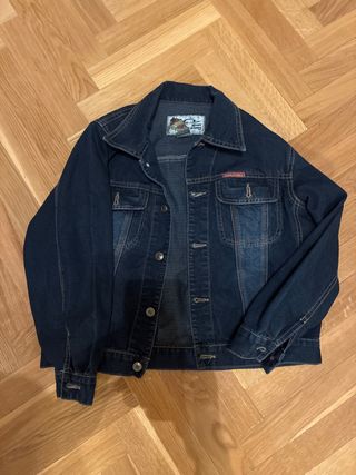 Cazadora Vaquera Niño Azul