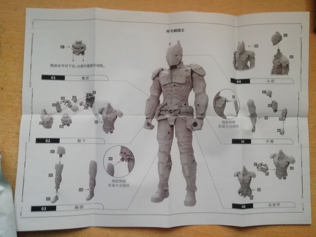 Figura Batman Arkham Knight Articulada Sin Abrir