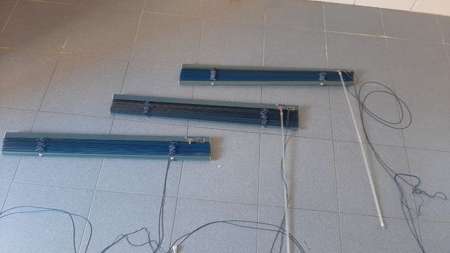 Lote 3 Persiane Veneziane in Alluminio Blu