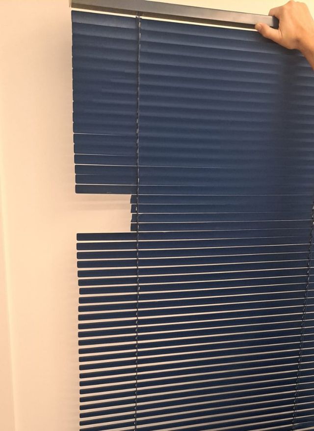 Lote 3 Persiane Veneziane in Alluminio Blu