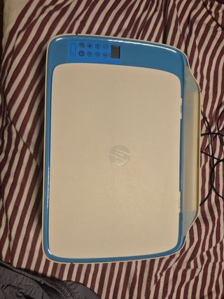 Impresora HP Fotocopiadora Azul/Blanca