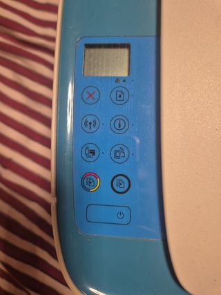 Impresora HP Fotocopiadora Azul/Blanca