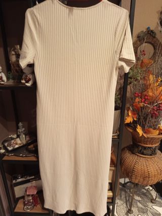 Vestido Beige Talla M Primark