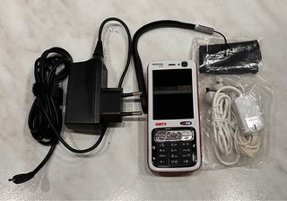Nokia N73 bianco/rosso