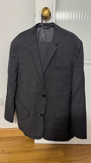 Traje Calvin Klein Gris Caballero