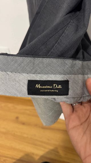 Traje Calvin Klein Gris Caballero