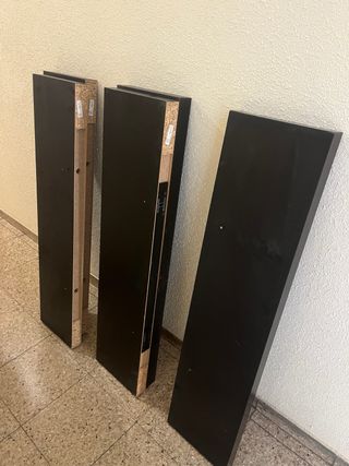 Estanterías balda madera