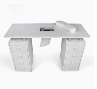Mesa de manicura blanca