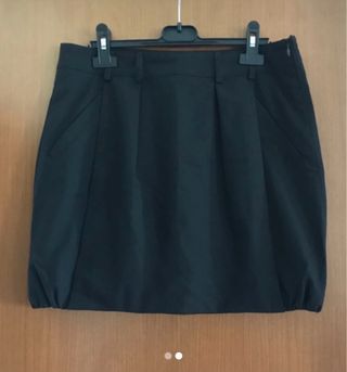 Minigonna nera Benetton