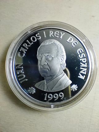 Lote 3 Monedas 2000 Ptas Serie Jacobeo 1999