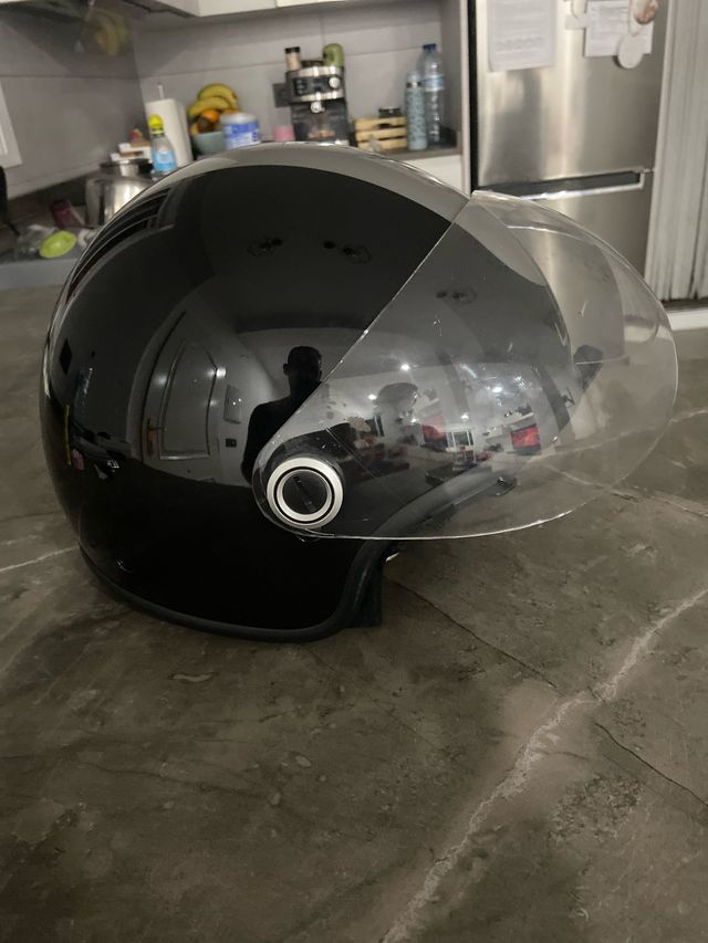 Casco Moto LEM Negro