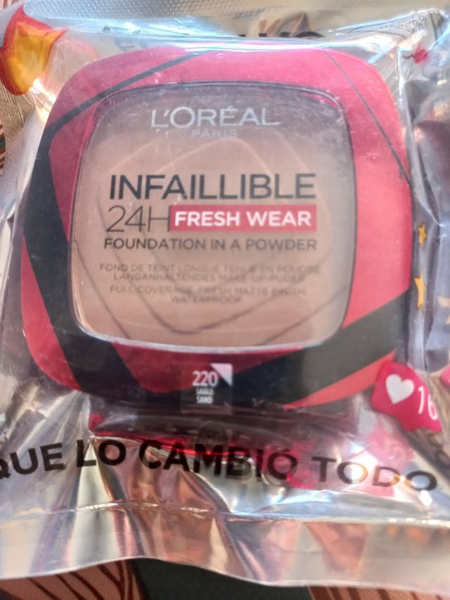 L'Oréal Infallible Maquillaje Compacto 220 Sable
