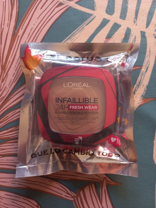 L'Oréal Infallible Maquillaje Compacto 220 Sable