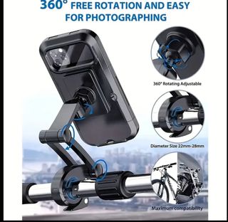 Soporte Móvil Moto 360° Rotación