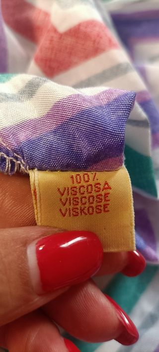 Camicia vintage fantasia zig zag