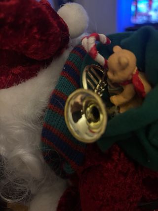 Babbo Natale con sci Giocoplast