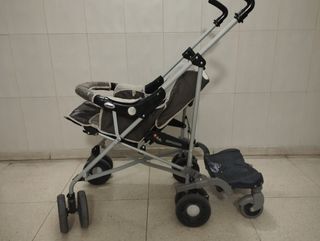 Carrito de bebé JANE con plataforma para hermano