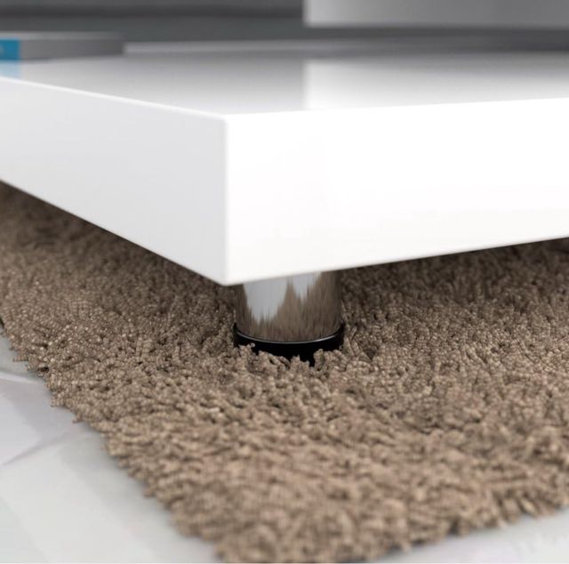 Mesa de centro moderna blanca