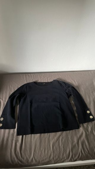 Blusa Massimo Dutti Negra - L