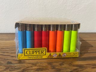 Pack Mecheros Clipper Reutilizables Colores