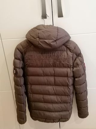 Cazadora acolchada geographical norway marrón
