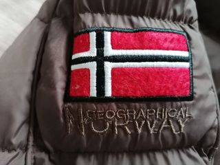 Cazadora acolchada geographical norway marrón