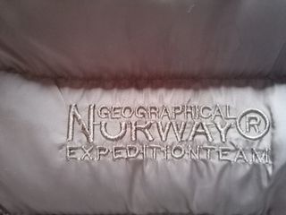 Cazadora acolchada geographical norway marrón