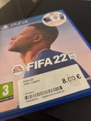 PS4 Slim 500GB+2 mandos+ GTA V+Gran Turismo+FIFA22